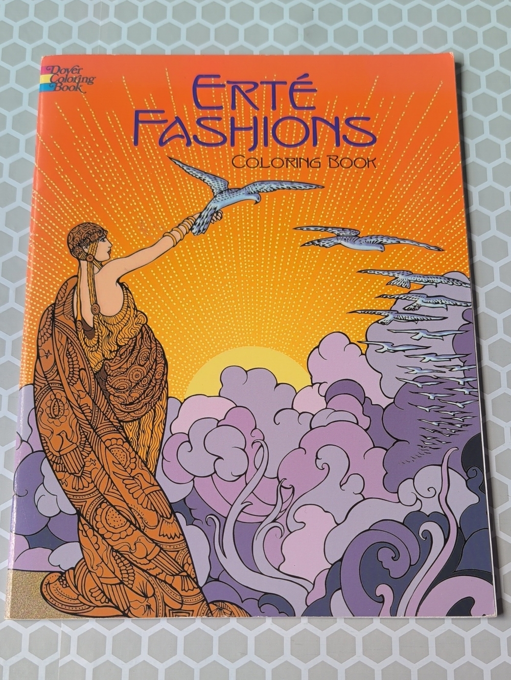 Erte Fashions Adult Coloring Book Rendered By Marty Noble New
